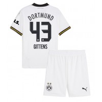 Borussia Dortmund Jamie Bynoe-Gittens #43 Kolmas Peliasu Lasten 2024-25 Lyhythihainen (+ Lyhyet housut)